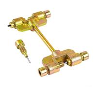 Strumento di rimozione della catena di distribuzione per moto, interruttore e installazione catena a fila singola, corpo in acciaio al carbonio per ditale di precisione da 2,2 mm, adatto a prese