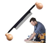 Strumento di rimozione della corteccia, Strumento di rasatura per disegnare - Strumento di trincea a doppio manico per la rimozione della corteccia | Strumento di lavorazione del legno diritto per la