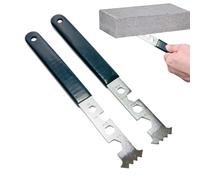 Strumento di rimozione della finitrice - 2 pezzi Splitter pavimentazione | per utensili estrattori di | Sollevaggio manuale per il prato per il di filler di riempimento per mar