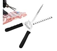 Strumento Di Rimozione Della Membrana Per Costole | Accessorio Da Cucina Resistente Alla Ruggine | Strumento In Acciaio Per La Rimozione Della Membrana Costola,Per Gli Amanti Del Barbecue Chef