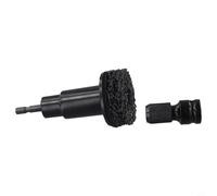 Strumento di rimozione della ruggine del mozzo della ruota con testa di rettifica del disco del freno per manutenzione automobilistica - Costruzione durevole in plastica e metallo per Effec (B)