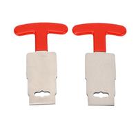 Strumento di rimozione della Spina 2 PCS, con Impugnatura, Strumenti per Spine di Scarico, Presa sopra Il Sedile oculare in Metallo Filtro in Metallo di drenaggio per