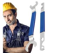 Strumento di rimozione della ventola della frizione, set di chiavi per la rimozione della frizione della ventola, set di 2 chiavi per la rimozione, strumento di rimozione del supporto della puleggia