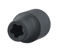 Strumento di rimozione della vite del coperchio della batteria per chiave a bussola Tesla in acciaio a cinque denti, design anti deformazione e resistente all'usura