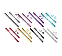 Strumento di rimozione dell'asse passante a doppia testa in lega di alluminio per bici da strada, leva dell'albero da 12 mm, compatibile con AD350 300 500 RT380 RS360 RS450, oro leggero (argento)