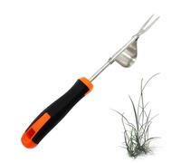 Strumento di rimozione delle erbacce manuale | Guanti in acciaio inox | Forchetta ergonomica radice - Accessori da giardino, muro per il trapianto del vostro giardino
