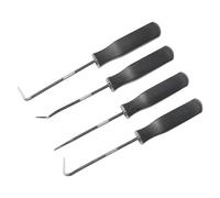 Strumento di rimozione delle guarnizioni dell'olio trattato termicamente, 4 ganci angolati in acciaio e set di ganci per estrattori meccanici professionali