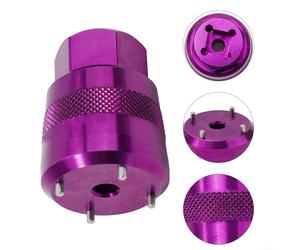 Strumento di rimozione e installazione del coperchio della manovella per SRAM per guarnitura DUB BB30, realizzato in lega di alluminio con finitura CNC per precisione e durata (viola)