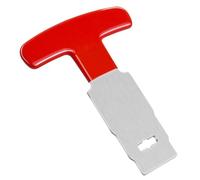 Strumento di rimozione efficiente della piscina con manico ergonomico in gomma per tappi di scarico quadrati in piscine fuori terra strumento di rimozione dei tappi per piscina