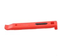 Strumento di rimozione pneumatici per bici da strada e MTB, combina plastica e acciaio per un'azione liscia della leva e una presa sicura (rosso)