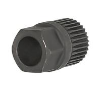 Strumento di rimozione puleggia generatore a 33 denti - Smonta puleggia alternatore veicolo - Accessorio di manutenzione manuale compatto per meccanici ed appassionati