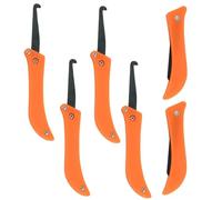 Strumento di rimozione stucco per mattonelle da parete per la rimozione del mastice | 6X Strumento di rimozione della malta pieghevole | Cucina, bagno, finestra, lavello, piastrelle, guarnizione