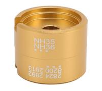 Strumento di riparazione del modello di movimento del movimento per orologi Durevole Strumento di riparazione del supporto per supporto di base in alluminio per gli appassionati (D'oro)