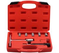 Strumento di riparazione del motore Set T-Handle per meccanici (8 PCS) | 13 teste di precisione, acciaio ad alto tenore di carbonio, rimuove il carbonio, ripristina la guarnizione