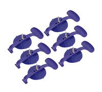 Strumento di Riparazione del Parabrezza, Morsetti a Ventosa Ben Fissati Riutilizzabili 6 Pezzi per la Manutenzione dell'auto