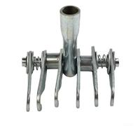 Strumento di riparazione delle ammaccature del corpo dell'auto con 6 ganci regolabili per estrattore a dito per martello scorrevole Costruzione in acciaio per fissaggio in lamiera Dado a vite da 16 mm