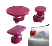 Strumento di riparazione di ammaccature per auto,Kit Raddrizzatore di gobbe 3 pezzi - Strumenti di restauro in alluminio spesso per danni da collisione su porte di veicoli e garage