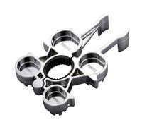 Strumento di riparazione per lavello, compatta per rubinetto, aeratore con struttura robusta, accessorio idraulico versatile, regolabile con impugnatura antiscivolo, uso doccia ba