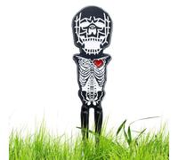 Strumento di riparazione per segni di palla, strumento divot a forma di teschio, forchetta portatile per prato verde, accessori in lega di zinco, forniture per golf per uomini e donne