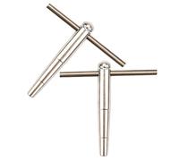 Strumento di Riparazione per Trombone Argento in Metallo | Tromba e Trombone, Design Preciso per Interventi di Riparazione, Include Manuale di Istruzioni