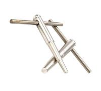 Strumento di Riparazione per Trombone e Tromba Set 1 Pezzo | Metallo Argentato, Uso Semplice e Pratico, Include Manuale di Istruzioni