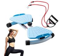 Strumento Di Rotazione Di Fitness Per La Cintura,Attrezzature Per L'Allenamento Addominale | Vassoio Rotante Silenzioso Con Bande Elastiche Per Fitness In Appartamento E Allenamento A Casa