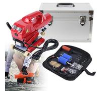 Strumento di saldatura automatico in plastica da 0,5-5 m/min, macchina for saldatura a arrampicata su geomembrana, for sigillatura di PVC EVA PE HDPE PP