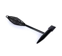 Strumento di saldatura essenziale con testa in acciaio ad alta durezza e impugnatura comoda, martello per saldatura per uso professionale, martello in acciaio ad alto tenore di carbonio