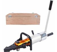 Strumento di salvataggio idraulico con testa rotante a 360° | Pompa manuale per taglio, diffusione e bloccaggio | Taglia asta da 20 mm, allarga 160 mm | Strumento portatile antincendio e salvataggio