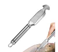 Strumento di scagliatura di pesce, per squame di pesce, in acciaio inox, con grattugia per , strumento per la pulizia del pesce per , i mercati dei frutti di mare
