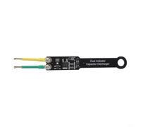 Strumento di scarico del condensatore con doppia spia LED | Funzionamento con una sola mano, design compatto da 133 mm, impugnatura ergonomica, facile maneggevolezza, controllo preciso