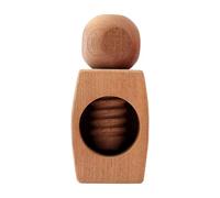 Strumento di schiaccianoci - cracker in noce di legno per cucina | Build non slittata sicura con maniglia ergonomica, apri di castagna per nocciole di nocciole, cucina quotidiana, snack, viaggi, festa