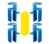 Strumento di scrive, U Scribe Jig,Jigs di falegnameria Set - Regolazione mobili, installazione di armadi, strumenti di calci per i piedi per la lavorazione del legno