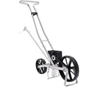 Strumento di semina Seminatrice manuale da giardino Seminatrice a spinta da giardino Seminatrice per colture di semi a fila per seminare mais dolce/porro/ravanello/carota