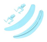 Strumento di separazione delle ciglia in silicone Strumento di sollevamento del separatore degli occhi | Strumento di separazione facile per il trucco per le donne, trapianto di ciglia per