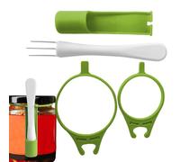 Strumento di sequestro di sottaceti per vaso, strumento forchetta per sottaceti | Raccoglitore di forchette da frutta da cucina | Pinze per cibo per pepe d'oliva, gadget da cucina unici, strumento di