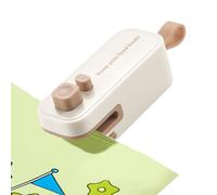 Strumento di sigillatura del sacchetto - sigillante per snack in silicone ricaricabile USB per conservazione degli alimenti, clip di tenuta a fuoco magnetico con lama integrata, mini sigillazione per
