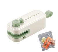 Strumento di sigillatura per sacchetti alimentari Mini - Macchina di chiusura per piccoli sacchetti | Dispositivo USB ricaricabile di conservazione per verdure chips carne frutta formaggio