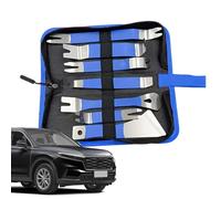 Strumento di smontaggio dei pannelli di rivestimento, kit di 7 strumenti di per rivestimento interno di porte | estrattore di fissaggi robusto per manutenzione smontaggio radio cruscotto veicolo