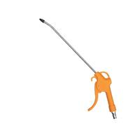 Strumento di soffiaggio ad aria con ugello lungo 25,4 cm per una rimozione efficiente della polvere, pressione dell'aria regolabile, design leggero e portatile, per interni auto e pulizia industriale