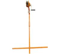 Strumento di sollevamento for l'installazione del condizionatore d'aria, staffa di sollevamento + argano manuale, gru di sollevamento for lo smontaggio dell'unità esterna YIJIAN (Color : 5ph self+loc