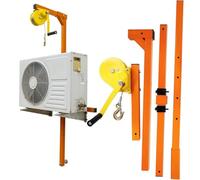 Strumento di sollevamento manuale dell'argano per l'installazione del condizionatore d'aria, costruzione dell'acciaio inossidabile per uso all'aperto