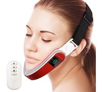 Strumento di sollevamento micro corrente del viso, massaggiatore elettrico per modellare il viso a V, maschera dimagrante viso a forma di V doppio mento Sollevamento solido, strumenti per sollevamento