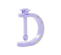 Strumento di sollievo dal dolore muscolare Atleti Rilassamento Acupoint massaggiatore mano articolazione palmo polso per digitopressione tensione mal di testa Materiale ABS durevole igienico viola