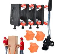Strumento di spostamento di Mobili - Strumento per rullo di spostamento di mobili, Strumento per del trasloco del dispositivo | Sliders Movers Set with Wheels Lefter Tool Jack Può sollevare e