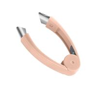Strumento di spostamento per gli occhi in acciaio inossidabile - Impugnatura ergonomica, punta seghettata trincea per la rimozione senza sforzo delle macchie marroni - Gadget di preparazione alla