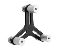 Strumento di squadratura ad anello a pistone, facile regolazione con strumento di squadratura multiuso, per fori da 5 a 12,7 cm (A)