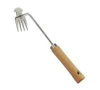Strumento di sradicazione delle erbacce - diserbo - utensile da giardinaggio | trituratore per erbacce in acciaio inox | strumento per radici erbacce, coltivatore per giardinaggio