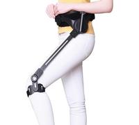 Strumento di Supporto alla Camminata per Anziani Leggero e Portatile, ausili per l'allenamento delle Gambe per Camminare, per Uso Quotidiano a casa e all’Aperto(Left-leg,Medium)