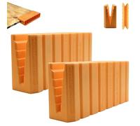 Strumento Di Supporto per Il Taglio Del Compensato, Supporto per Pannelli Portatile E Stabile per Sega Tavolo Circolare, Seghe Rotanti a 360°, Strumento Ausiliario per Taglio Longitudinale(Orange*2)